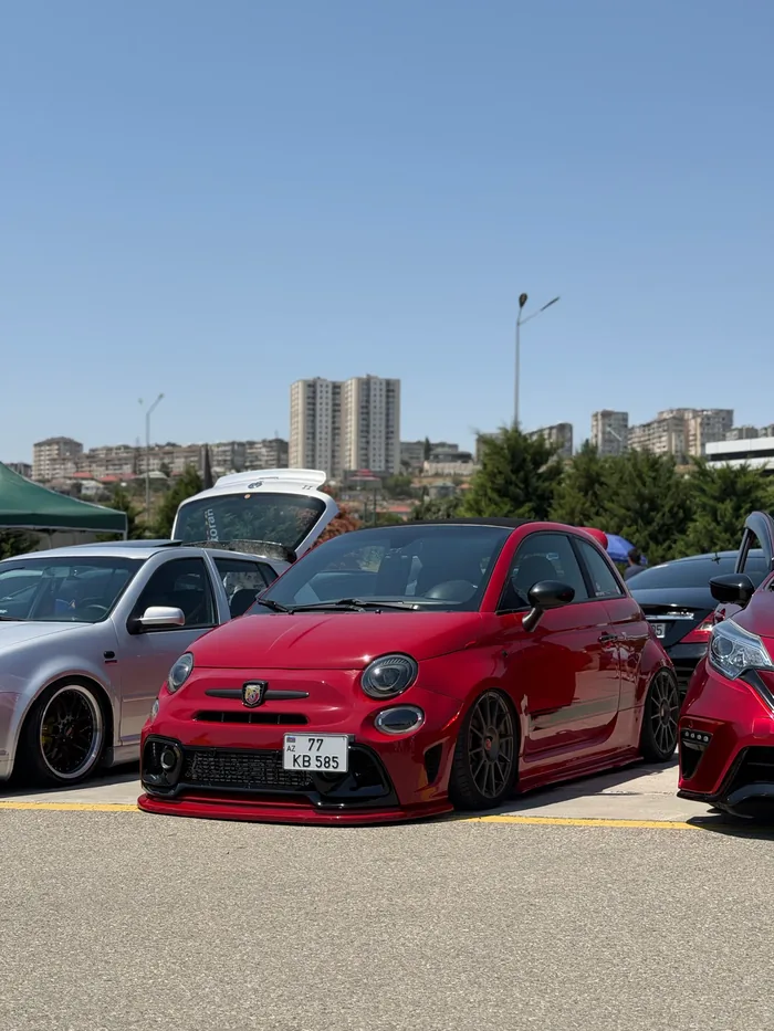 Abarth 500C — 2-е место «Машины вечера», фото из заявки участника