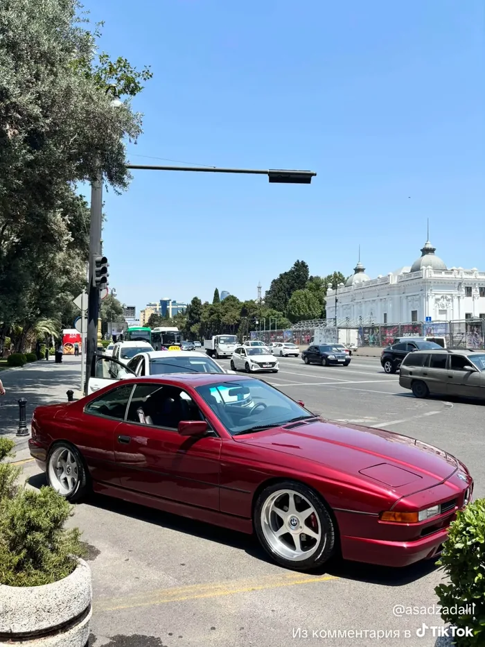 BMW 850i — 12-е место «Машины вечера», фото из заявки участника